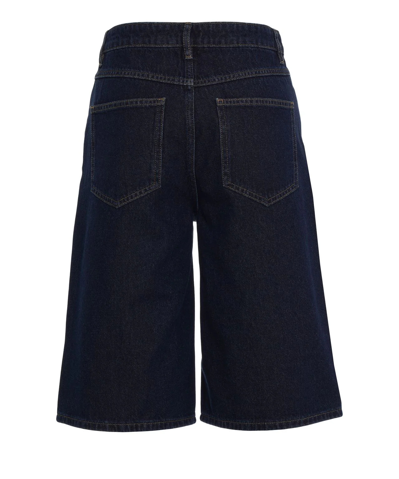 Second Female Columbo Denim Shorts - Dark Blue Denim