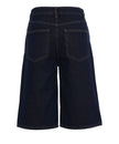 Second Female Columbo Denim Shorts - Dark Blue Denim