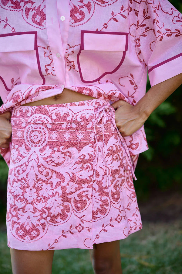 ASTON STUDIO May Wrap Skirt