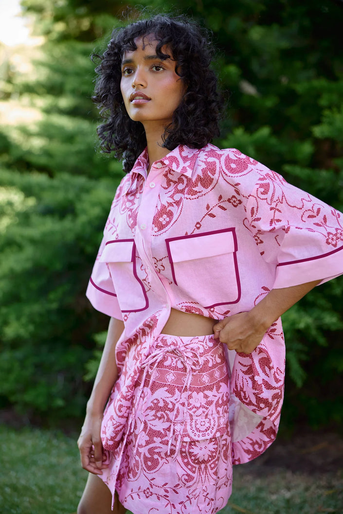 ASTON STUDIOS Remy Shirt - Magenta