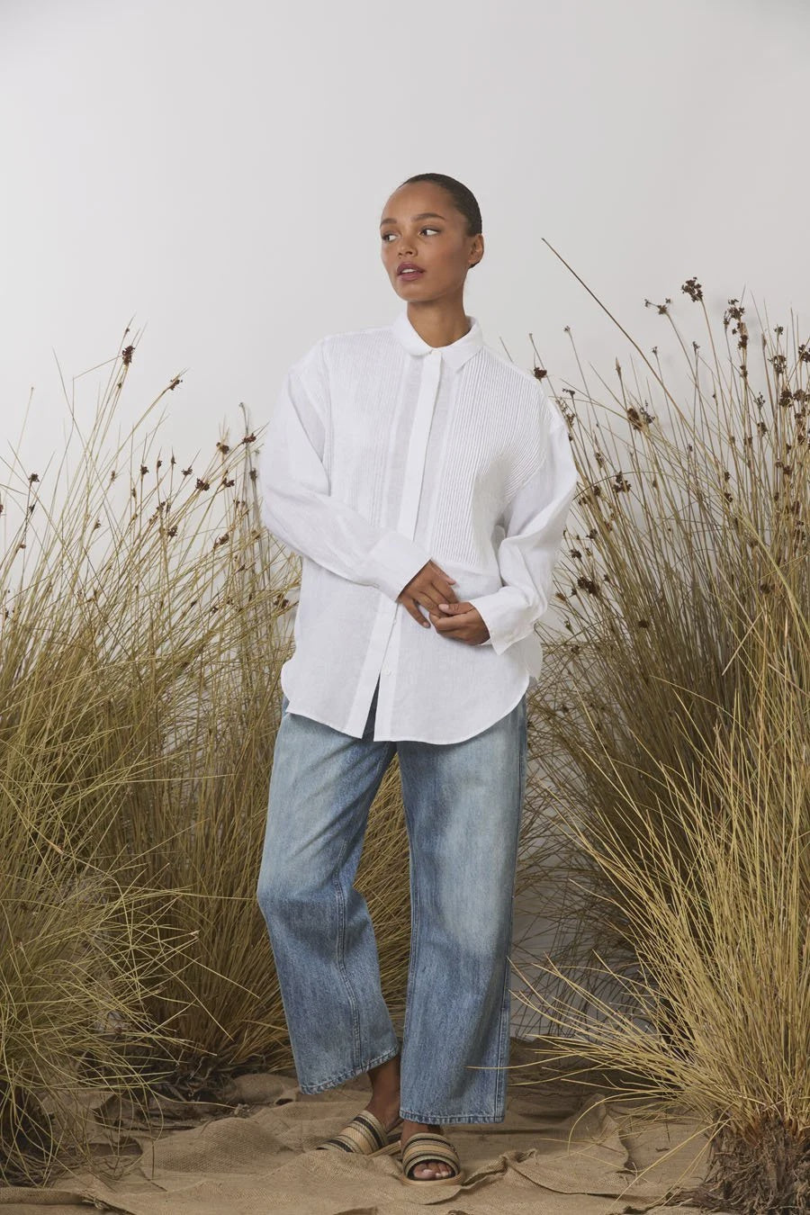 M.A. Dainty Disconnected Jeans - Vintage Wash