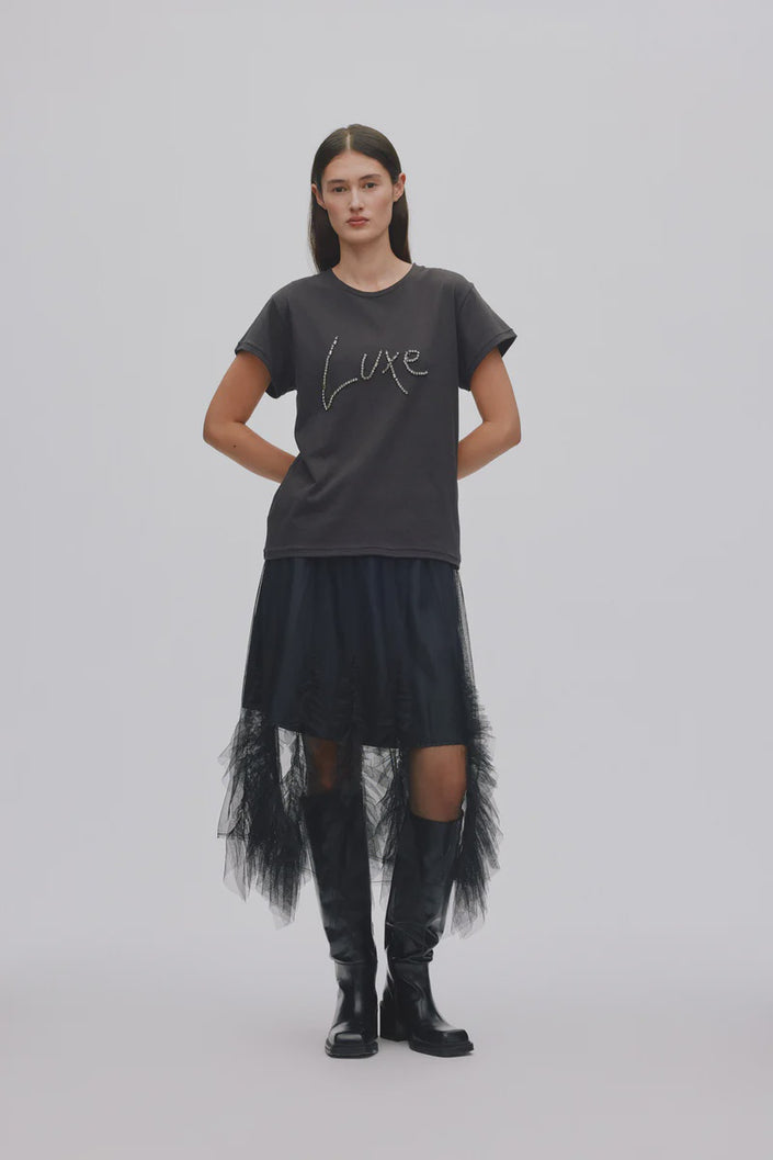 Rabens Saloner Ambla Tee - Luxe - Diamante