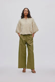 Rabens Saloner Alice Shaggy Knit Cardigan - Off White