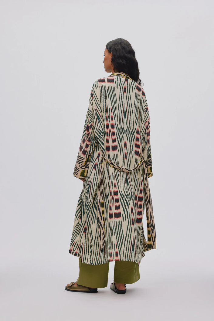 Rabens Saloner Sunita Dress - ikat combo