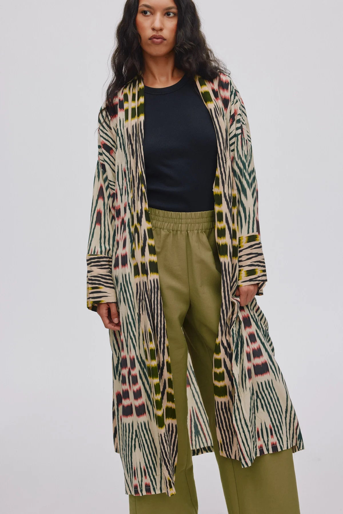 Rabens Saloner Sunita Dress - ikat combo