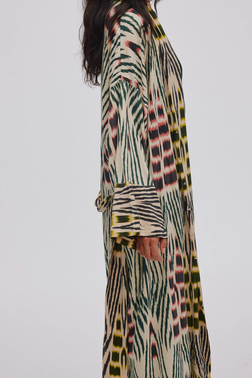 Rabens Saloner Sunita Dress - ikat combo