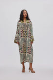 Rabens Saloner Sunita Dress - ikat combo