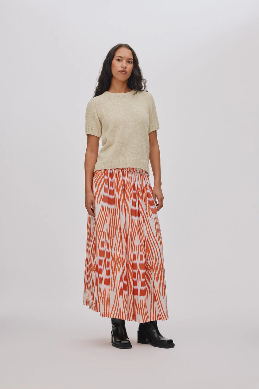 Rabens Saloner Elka Knit T-shirt - Sand