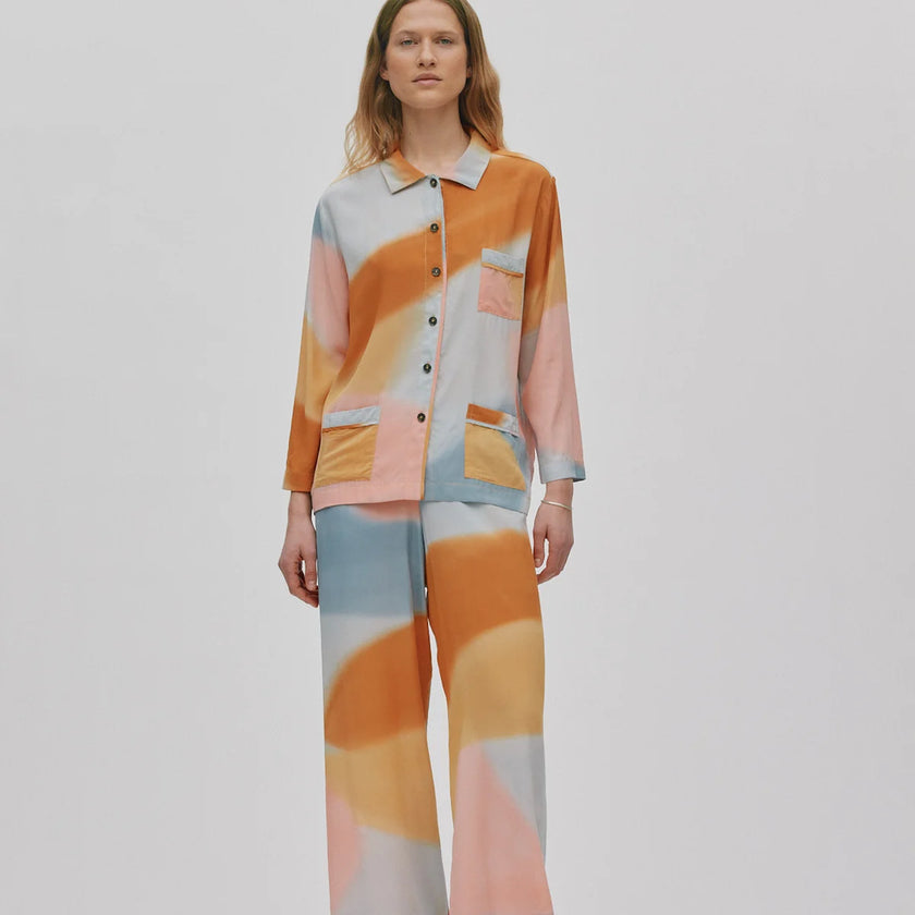 RABENS SALONER - WATER COLOR SHORT JACKET