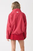 cartel & willow Beau Spray Jacket - Red Check