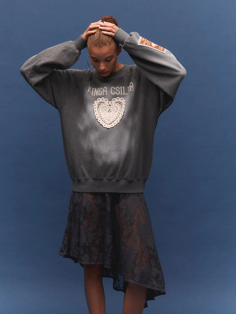 Kinga Csilla Day Hearts Med Jumper