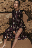 RALF Studios Monument Dress - Merlot Lillies