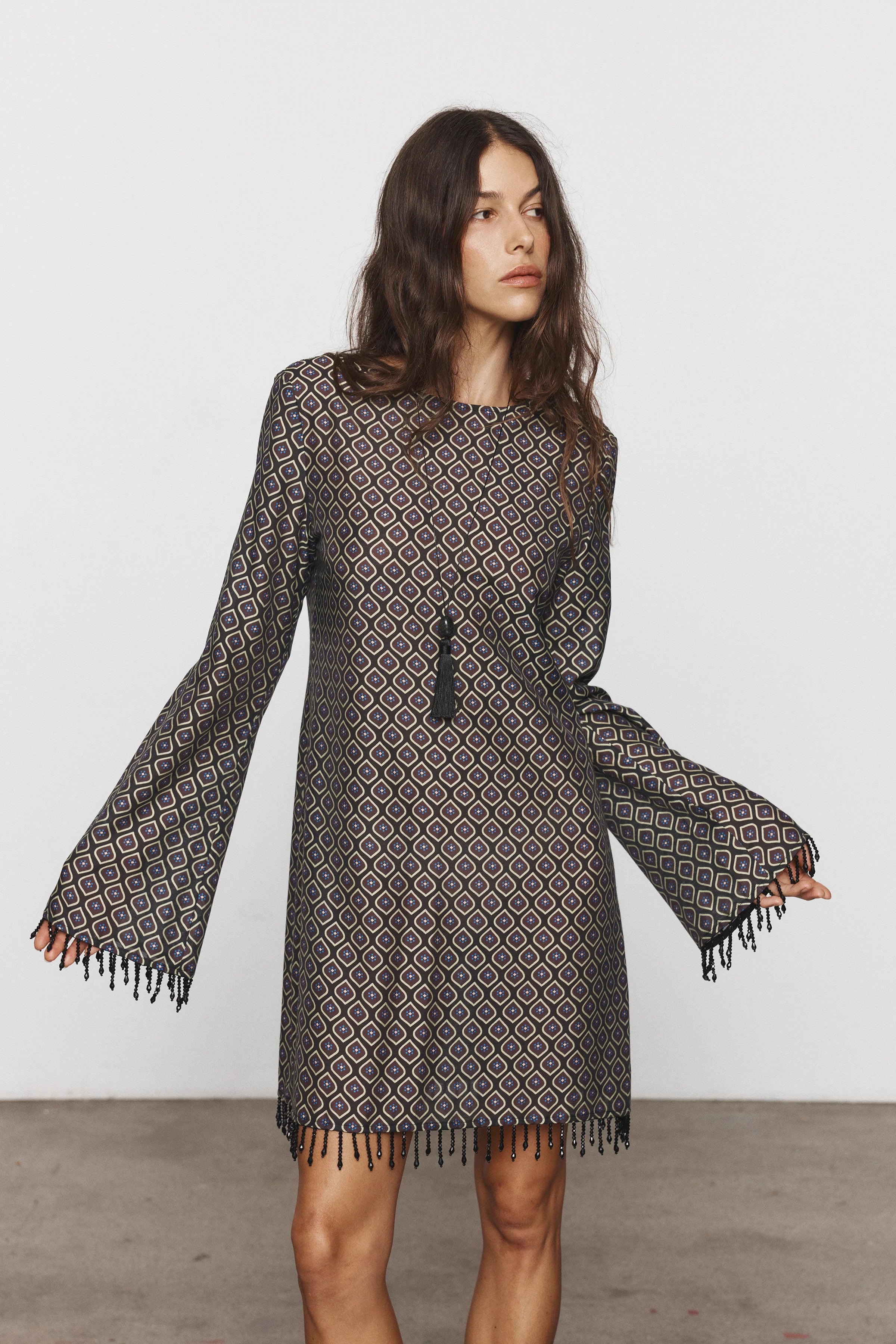 BLANCA DUMUS DRESS - KHAKI