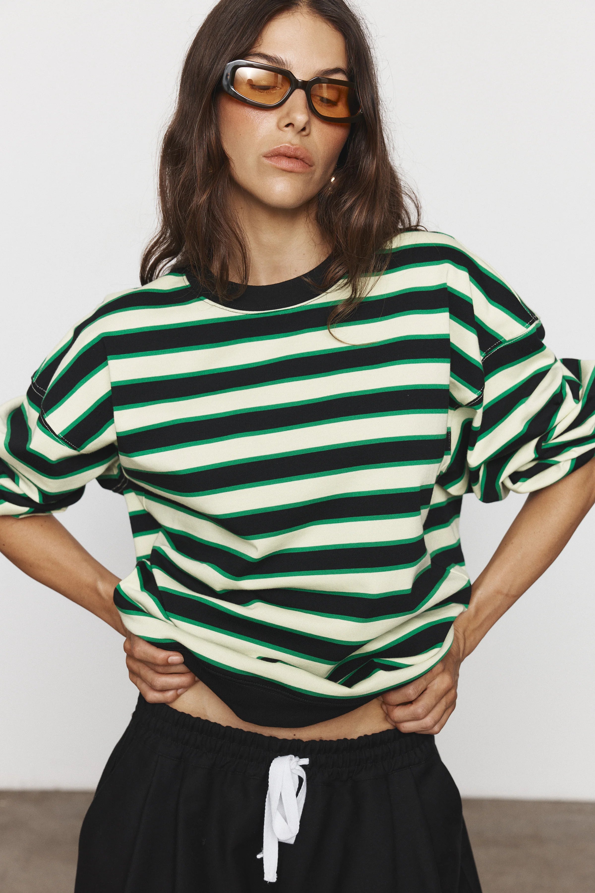 BLANCA BRUNA SWEATER - GREEN
