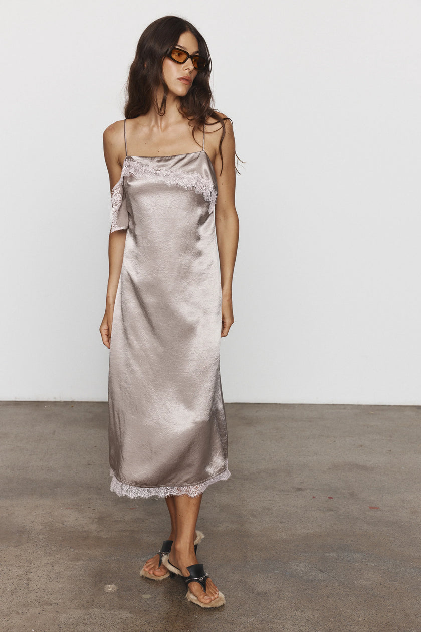 BLANCA Lily Dress - Grey