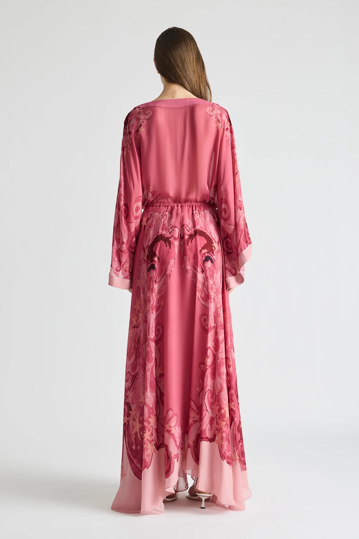 Antipodean Horizon Hipster Flare Maxi Skirt