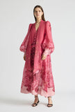 Antipodean Horizon Neck Tie Billow Dress