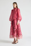 Antipodean Horizon Neck Tie Billow Dress