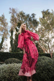 Antipodean Horizon Neck Tie Billow Dress