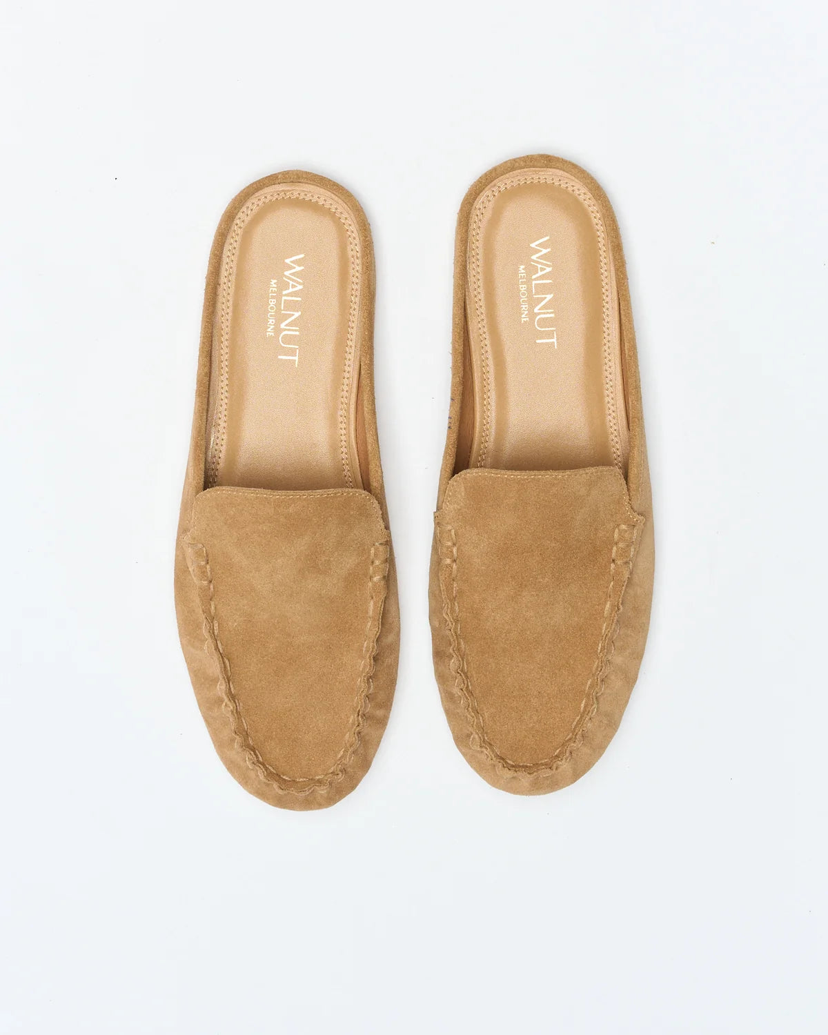 WALNUT Vivi Leather Mule - Tan
