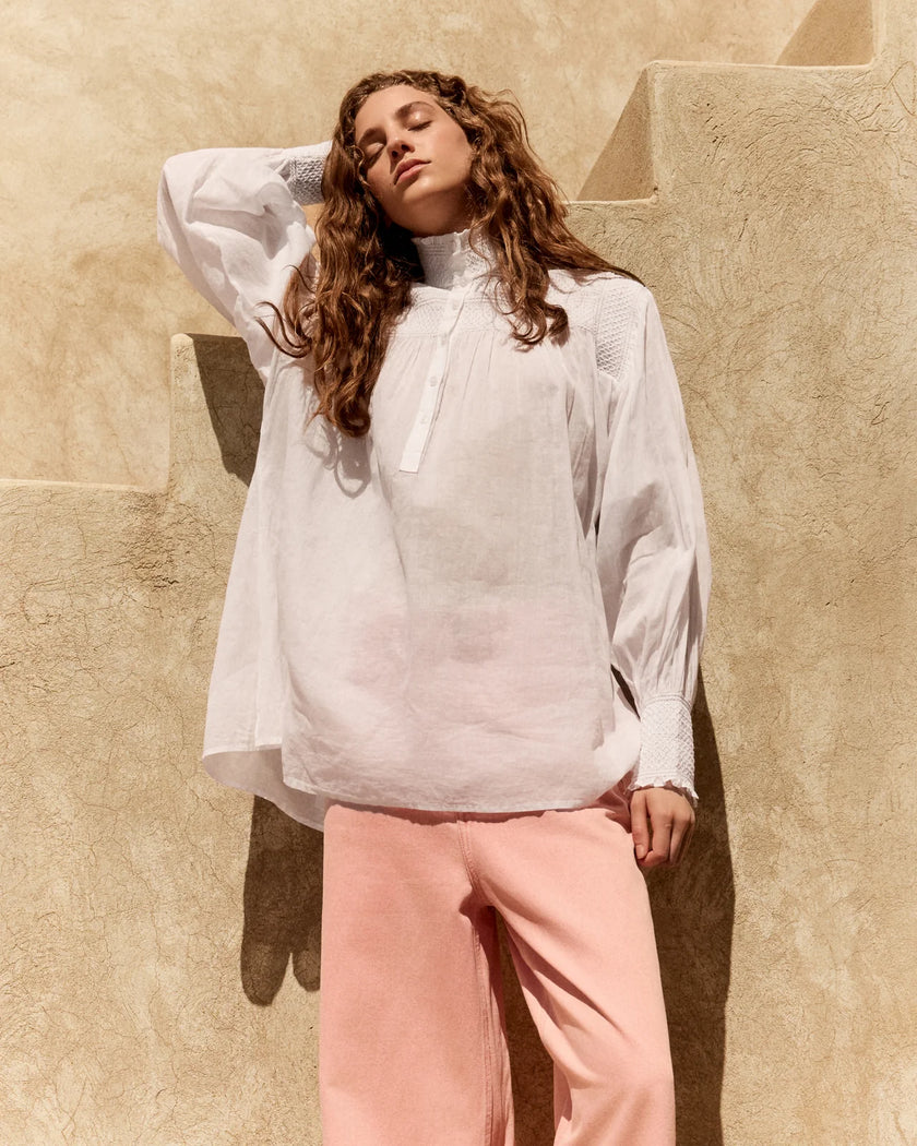 Mes Demoiselles Le Plessis Blouse  - White