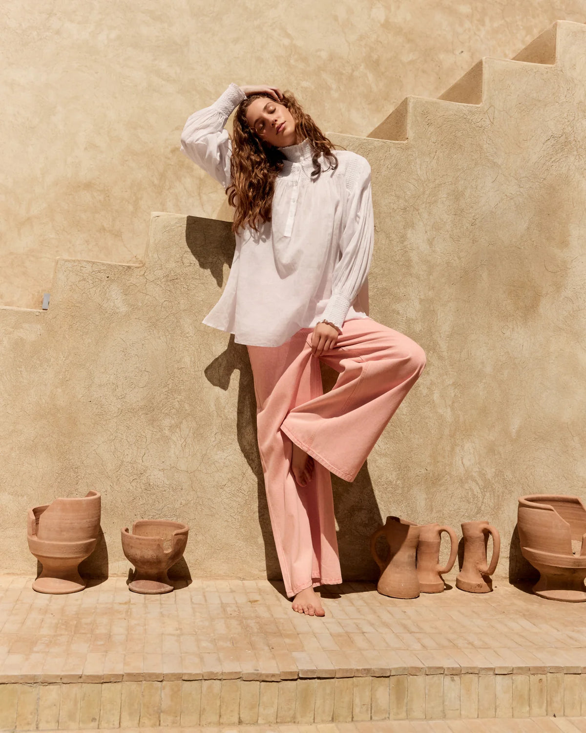 Mes Demoiselles Le Plessis Blouse  - White