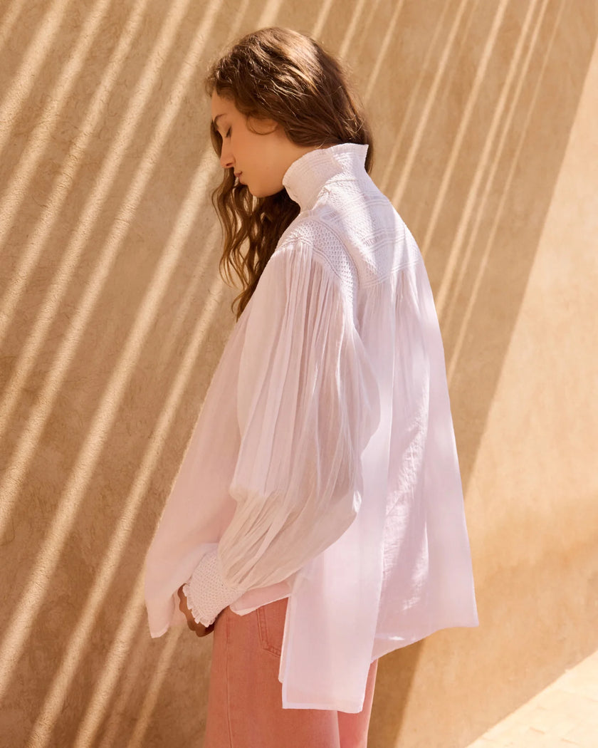 Mes Demoiselles Le Plessis Blouse  - White