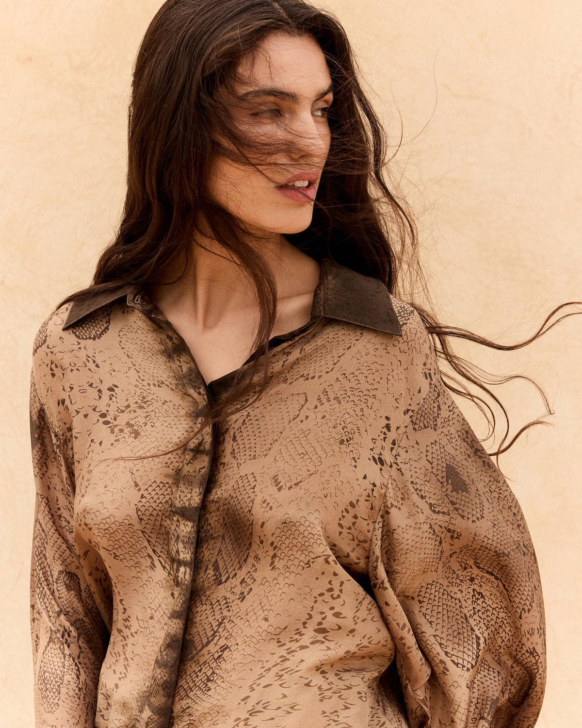 Mes Demoiselles Thurman Snake Shirt