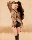 Mes Demoiselles Thurman Snake Shirt