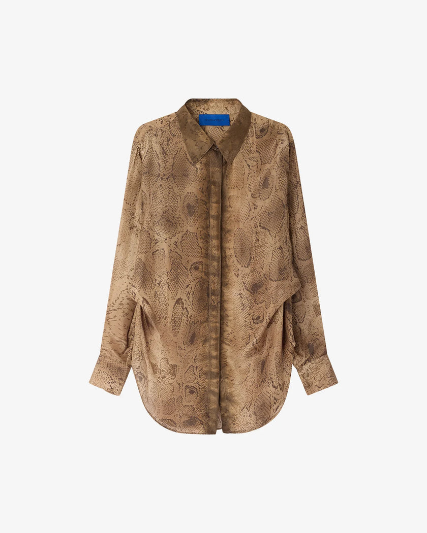 Mes Demoiselles Thurman Snake Shirt