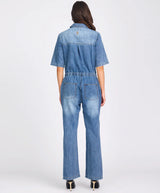 One Teaspoon Veronica Denim Jumpsuit - Westland Blue
