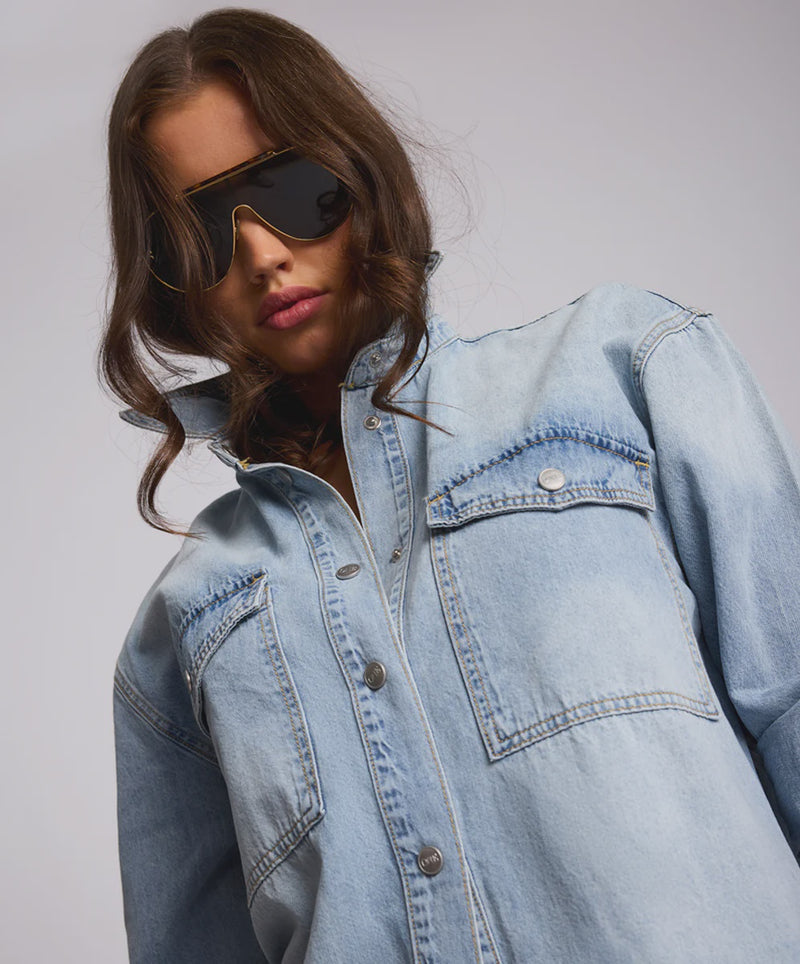 One Teaspoon Santa Cruz Essential Denim Shirt