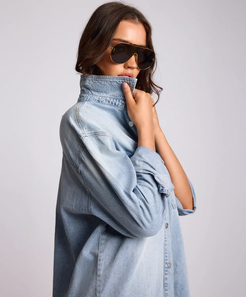 One Teaspoon Santa Cruz Essential Denim Shirt