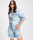 One Teaspoon Santa Cruz Essential Denim Shirt