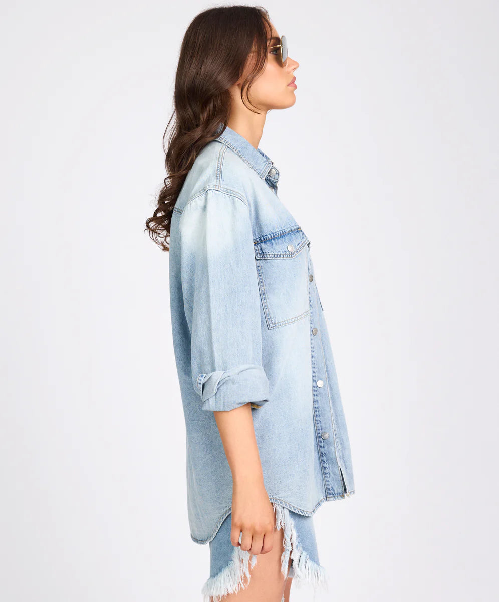 One Teaspoon Santa Cruz Essential Denim Shirt