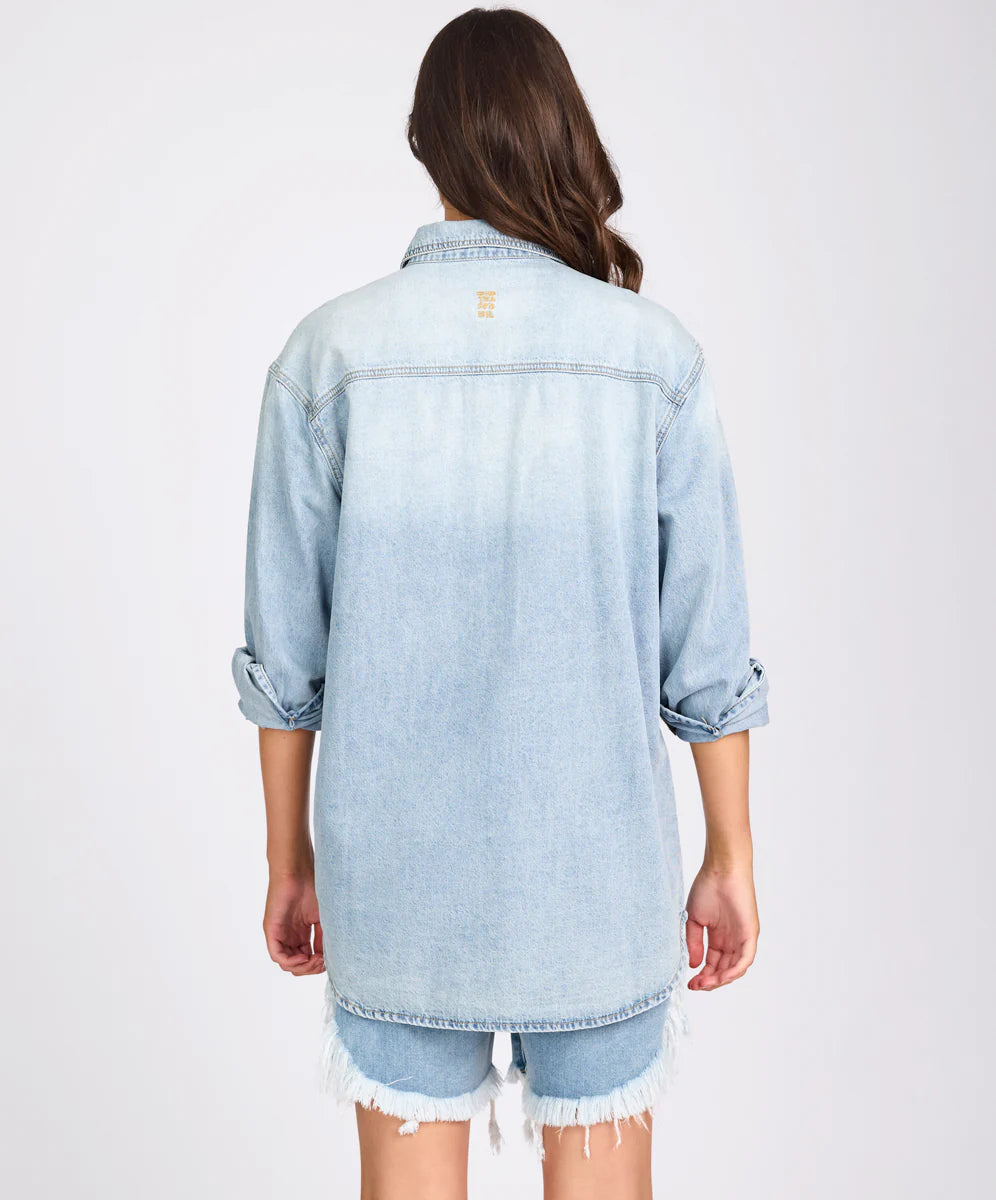 One Teaspoon Santa Cruz Essential Denim Shirt