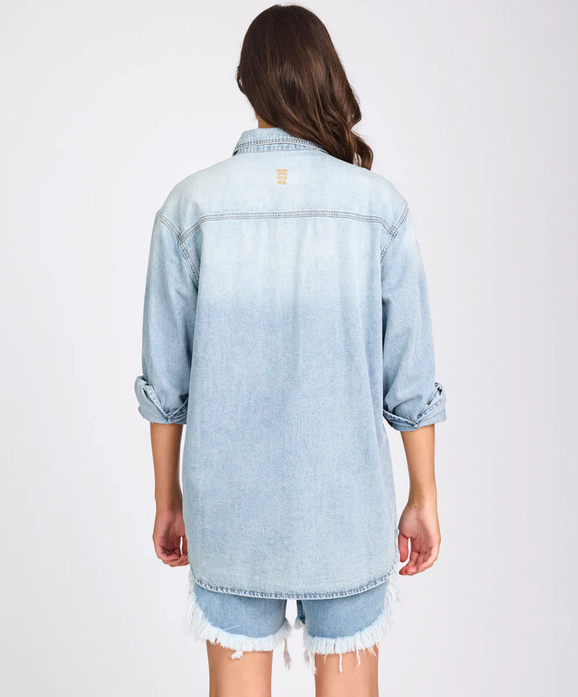 One Teaspoon Santa Cruz Essential Denim Shirt