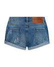 One Teaspoon Bandits Low Waist Denim Shorts - Pacifica