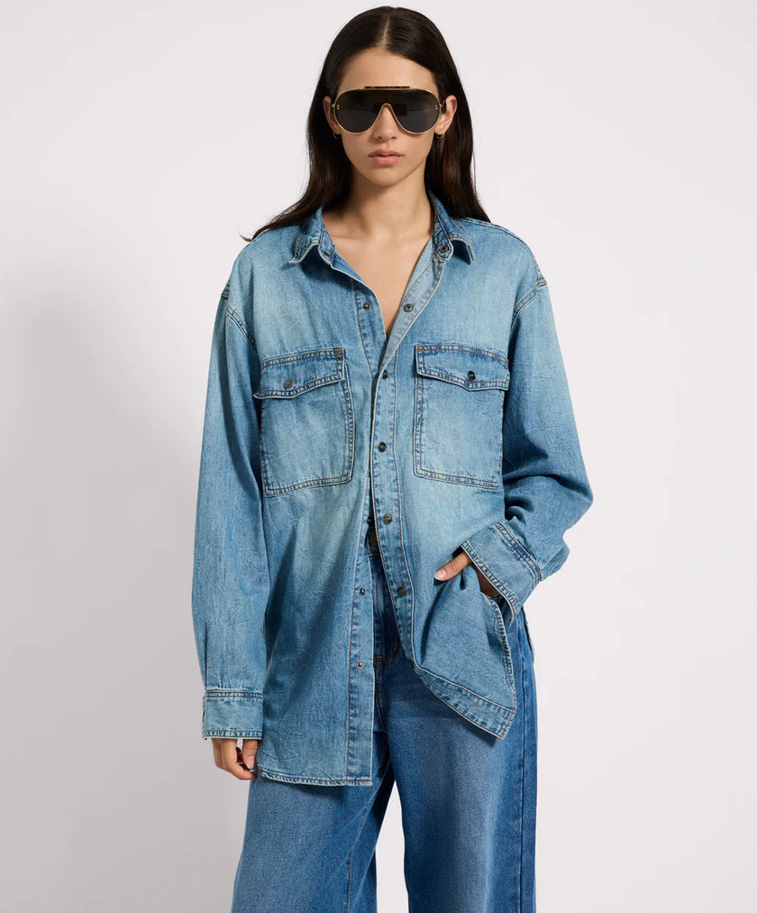 One Teaspoon Essential Denim Shirt