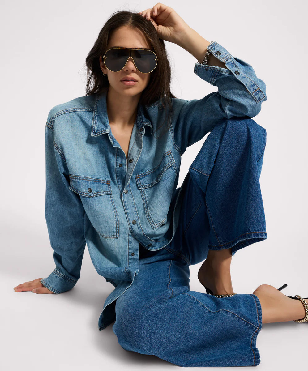 One Teaspoon Essential Denim Shirt