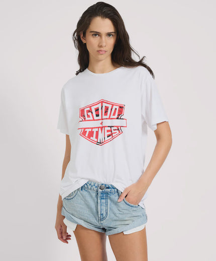 One Teaspoon Good Times Boyfriend Tee