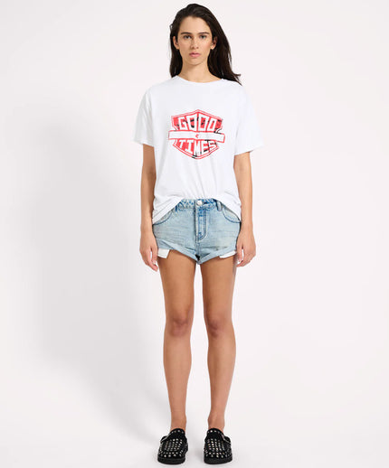 One Teaspoon Good Times Boyfriend Tee
