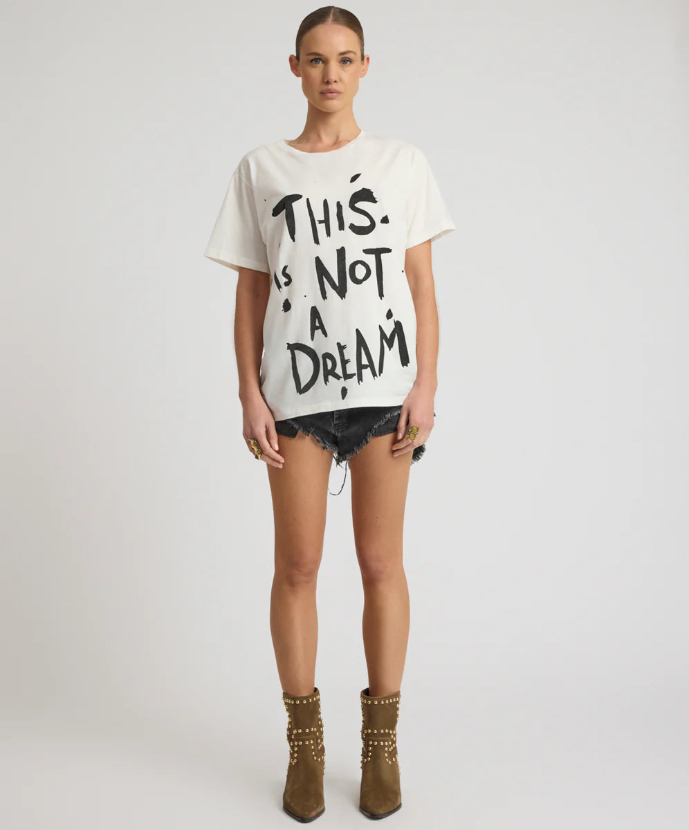 one teaspoon This is not a dream boyfriend tee