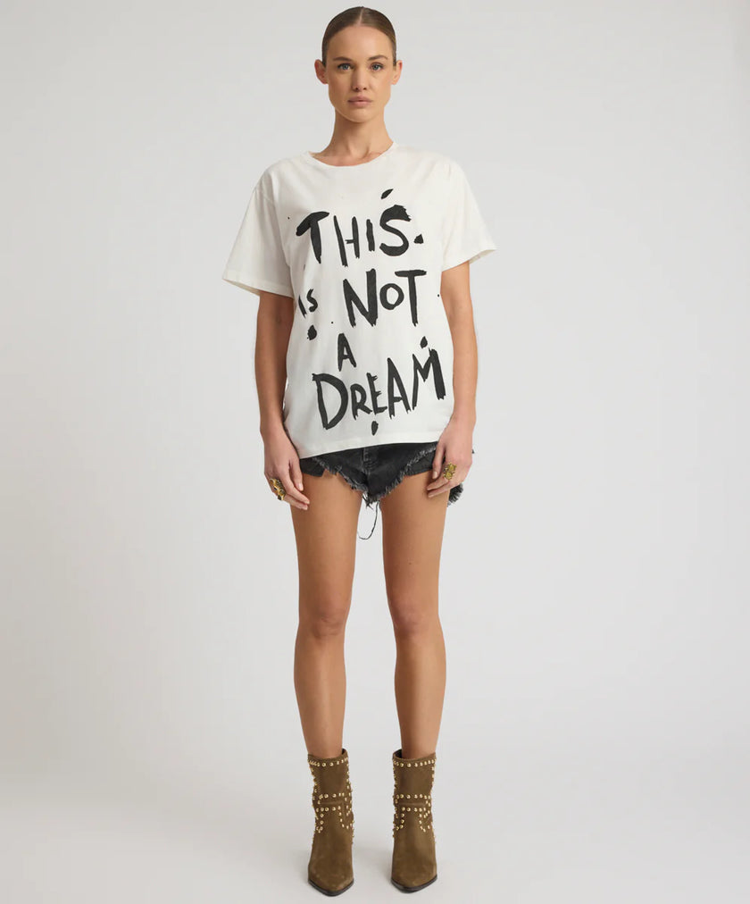 one teaspoon This is not a dream boyfriend tee