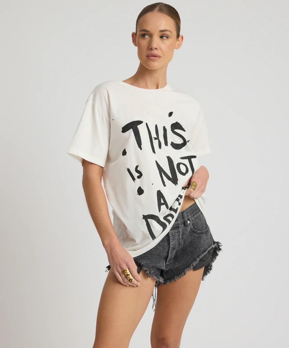 one teaspoon This is not a dream boyfriend tee