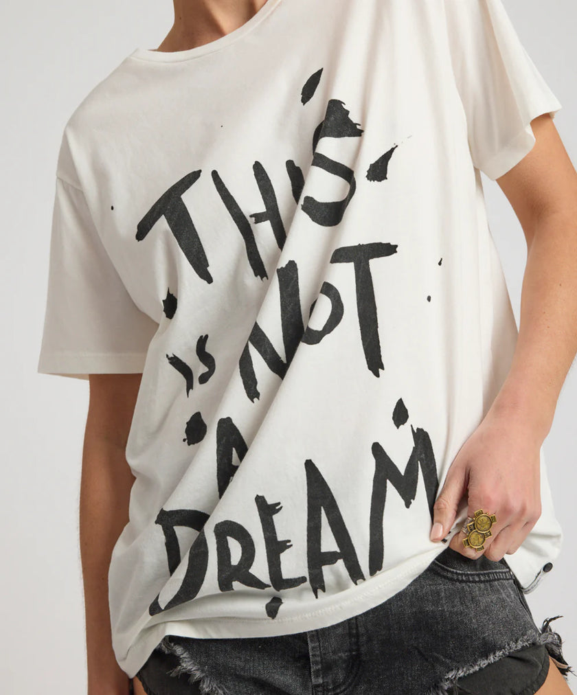 one teaspoon This is not a dream boyfriend tee