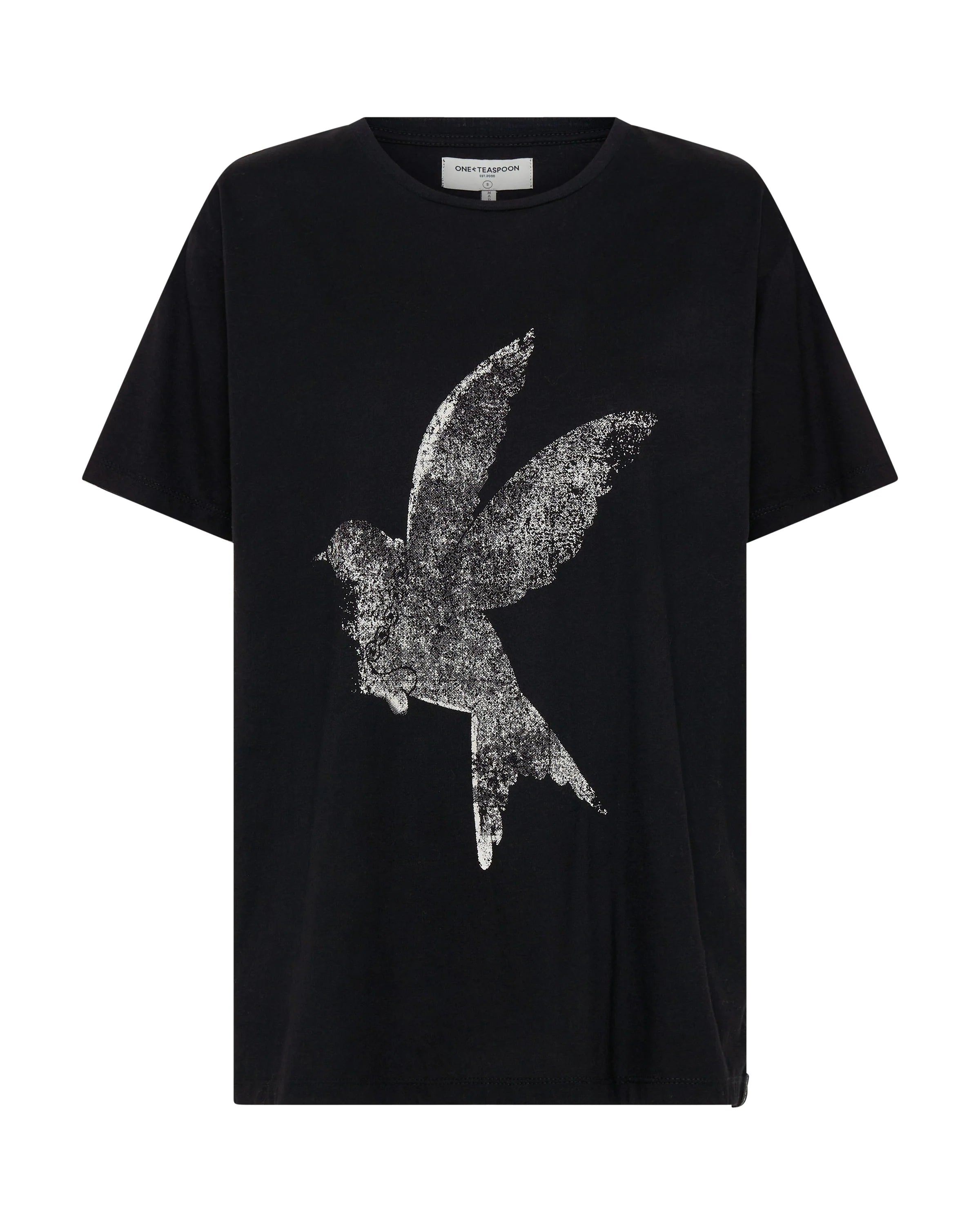 One Teaspoon Brushed Bowerbird Boyfriend Tee