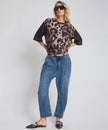 One Teaspoon Outcast Low Waist Drop Crotch Harem Denim Jeans - Rodeo Blue