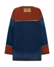 One Teaspoon Bang Bang Reversible Blocked Demin Wadded Jacket