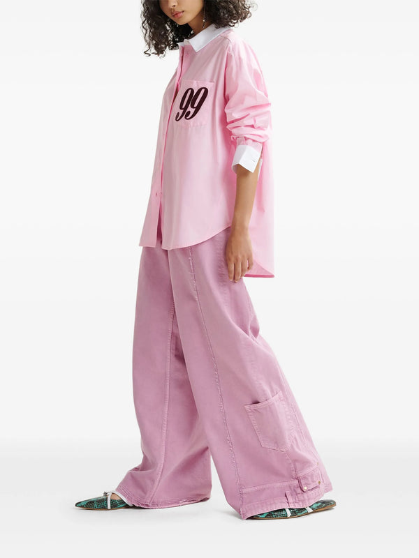 Essentiel Antwerp Halibut2 - Embroidered Shirt
